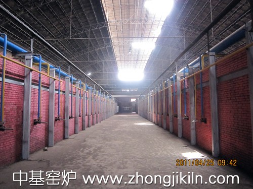 紅土鎳礦海綿鐵隧道窯2