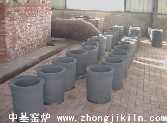 碳化硅罐成型干燥處一角